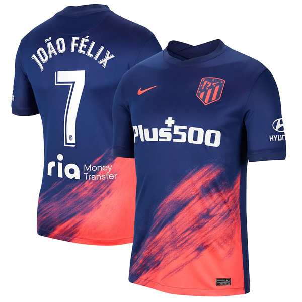 Camiseta Atletico Madrid João Félix 7 2ª 2021-2022